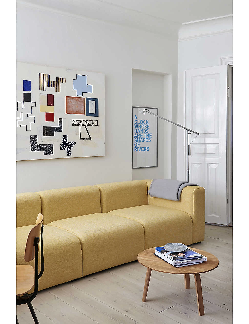 HAY Bella Circular Wooden Coffee Table 60cm 4 HAY Bella Circular Wooden Coffee Table 60cm - Image 2