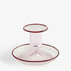 HAY Flare Glass Candle Holder 11cm