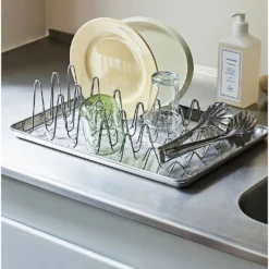 HAY Shortwave Stainless-steel Dish Rack 40cm 6 HAY Shortwave Stainless-steel Dish Rack 40cm -HAY Store Online unnamed file 144
