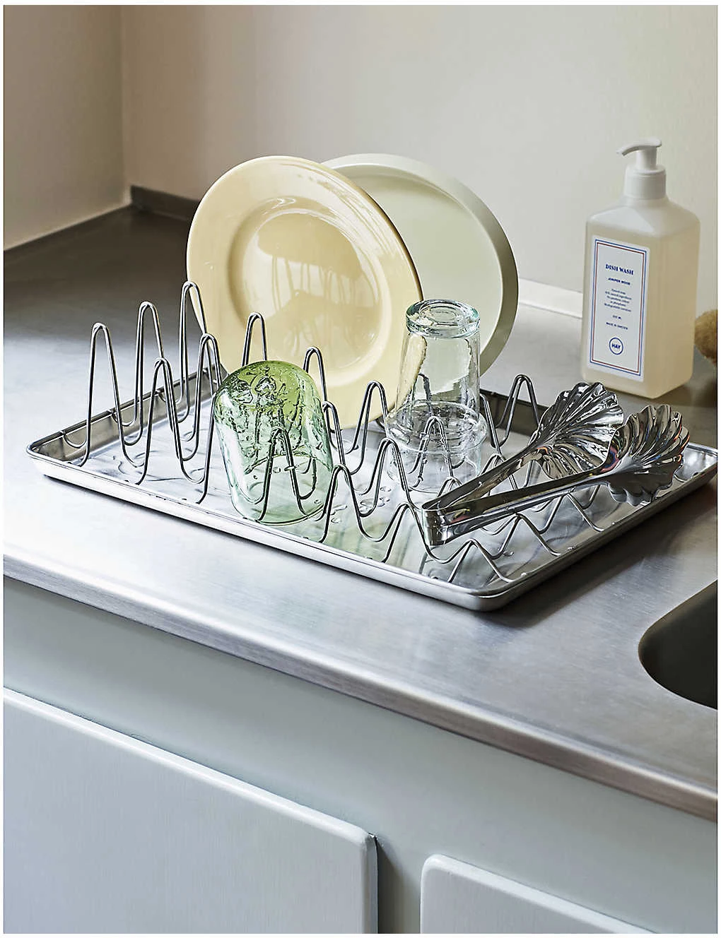 HAY Shortwave Stainless-steel Dish Rack 40cm 4 HAY Shortwave Stainless-steel Dish Rack 40cm - Image 2