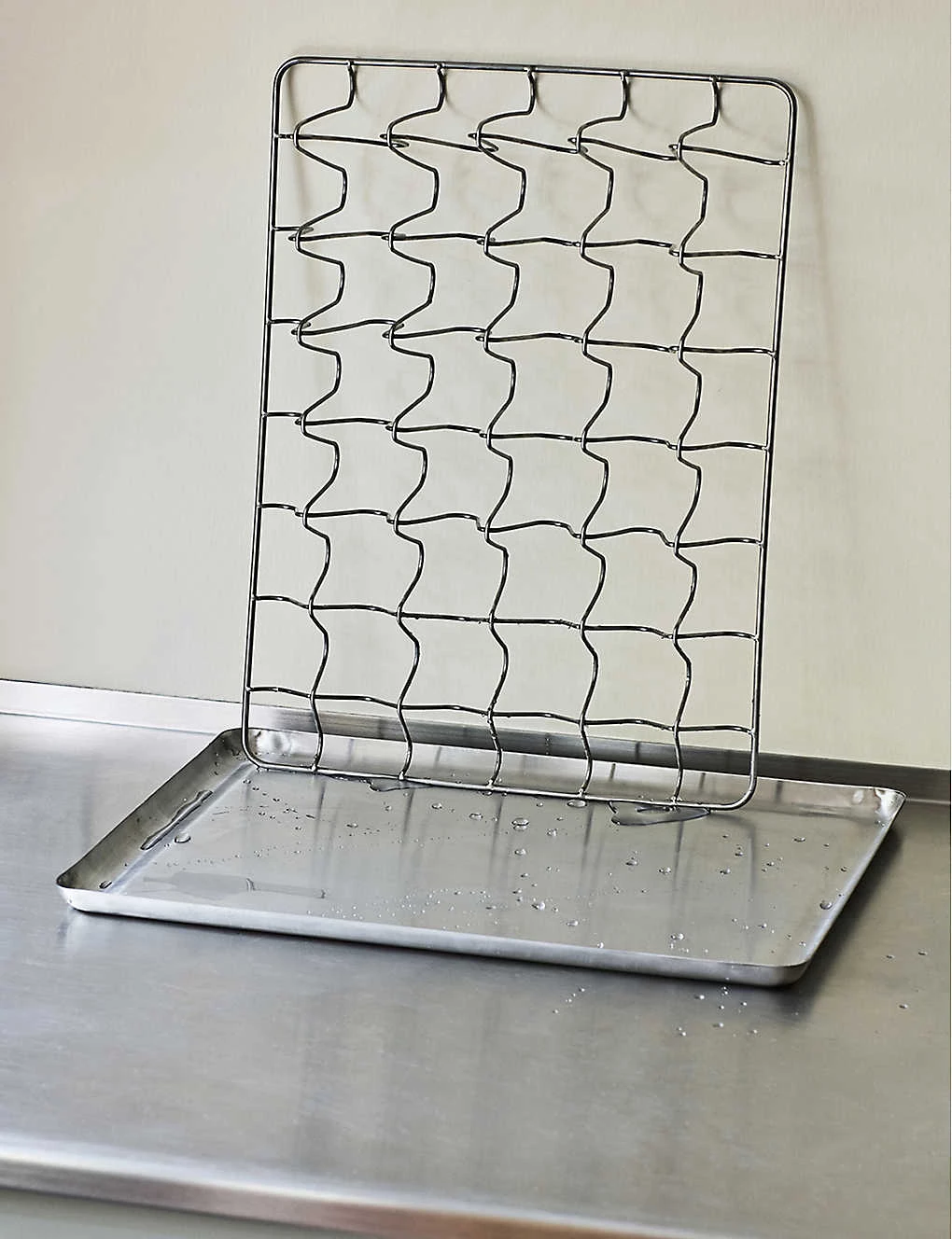 HAY Shortwave Stainless-steel Dish Rack 40cm 5 HAY Shortwave Stainless-steel Dish Rack 40cm - Image 3