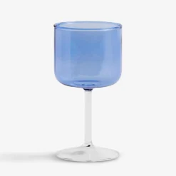 HAY Tinted Borosilicate-glass Wine Glasses Set Of Two