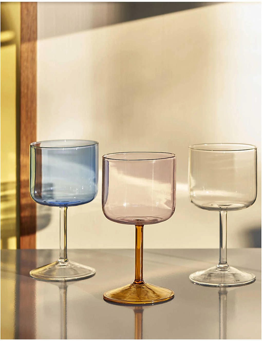 HAY Tinted Borosilicate-glass Wine Glasses Set Of Two 4 HAY Tinted Borosilicate-glass Wine Glasses Set Of Two - Image 2