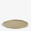 HAY Gold-toned Steel Serving Tray 28cm