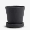 HAY Small Polystone Flower Pot With Saucer 10.5cm -HAY Store Online unnamed file 198