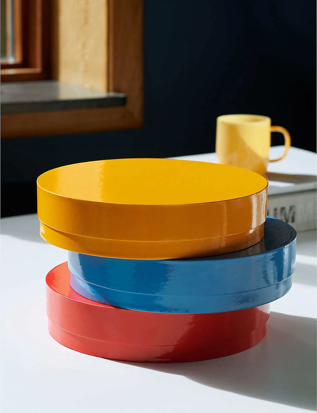 HAY Round Stackable Cardboard Box 24cm 5 HAY Round Stackable Cardboard Box 24cm - Image 3