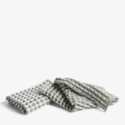 HAY Twist Waffled Cotton Set Of Two Dish Cloths And Two Tea Towels -HAY Store Online unnamed file 262