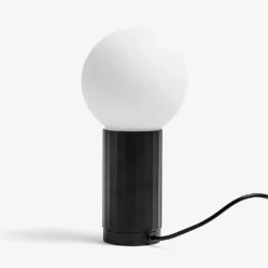 HAY Turn On LED Aluminium And Glass Lamp 19.5cm X 10cm Black -HAY Store Online unnamed file 291