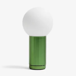 HAY Turn On LED Lamp 19.5cm X 10cm Green