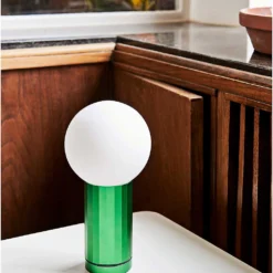 HAY Turn On LED Lamp 19.5cm X 10cm Green -HAY Store Online unnamed file 296