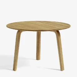 HAY Bella Circular Wooden Coffee Table 60cm X 39cm
