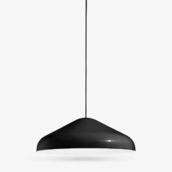 HAY Pao Steel 470 Powder-coated Steel Pendant Lamp Black