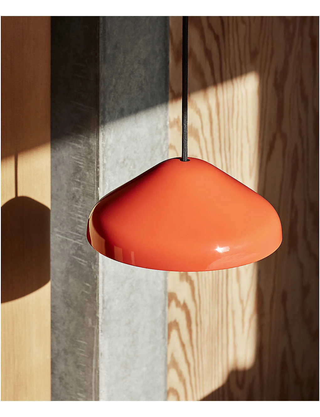 HAY Pao Steel 230 Powder-coated Steel Pendant Lamp Red 4 HAY Pao Steel 230 Powder-coated Steel Pendant Lamp Red - Image 2