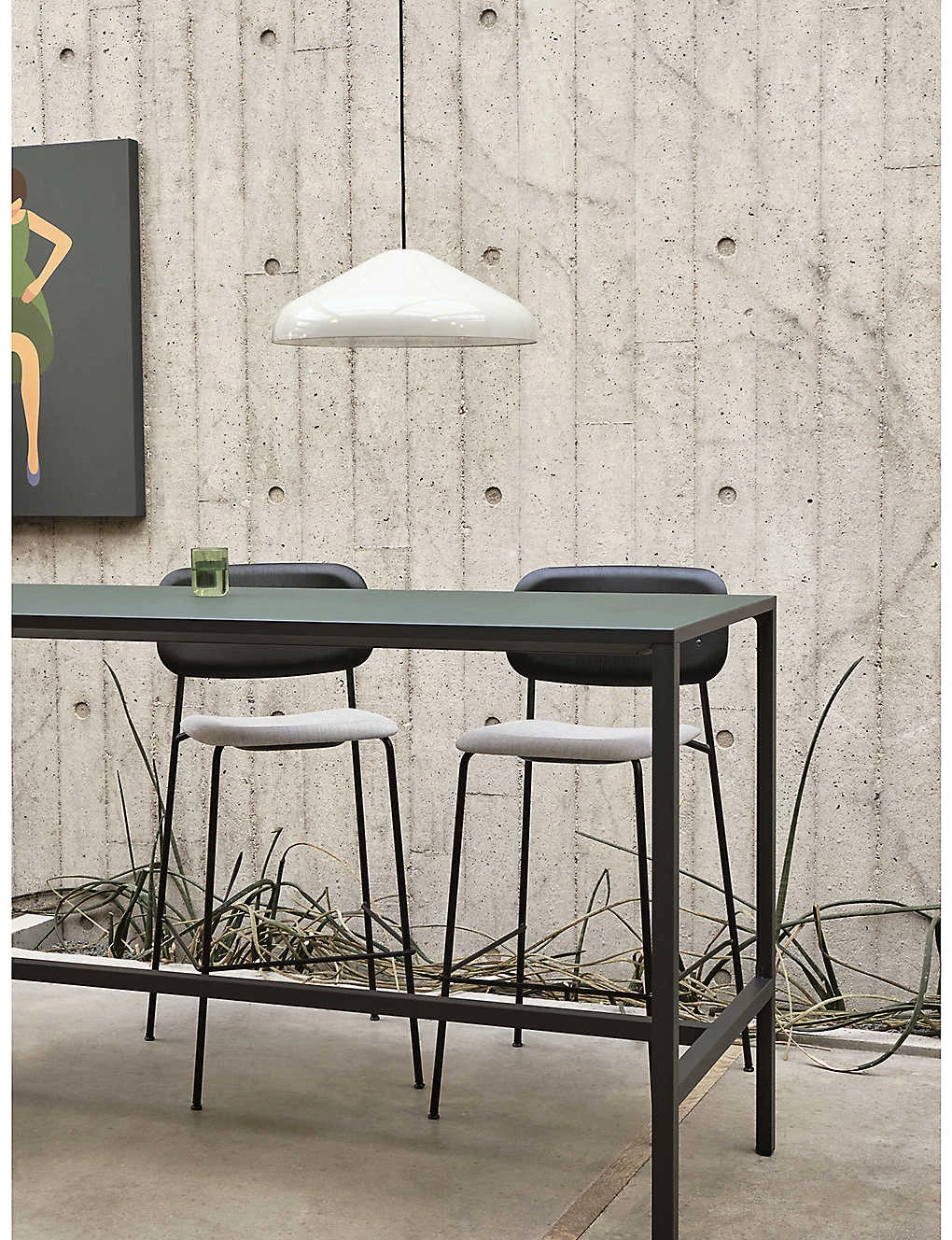 HAY Pao Steel 230 Powder-coated Steel Pendant Lamp 35cm Cream 4 HAY Pao Steel 230 Powder-coated Steel Pendant Lamp 35cm Cream - Image 2