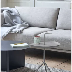 HAY DLM Powder-coated Steel Side Table 65cm X 48cm White -HAY Store Online unnamed file 321