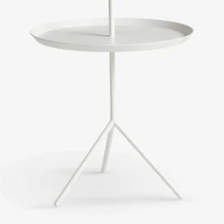 HAY DLM Powder-coated Steel Side Table 65cm X 48cm White -HAY Store Online unnamed file 322
