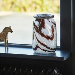 HAY Splash Swirl-pattern Glass Vase 22.2cm 5 HAY Splash Swirl-pattern Glass Vase 22.2cm -HAY Store Online unnamed file 33