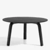 HAY Bella Circular Wooden Coffee Table 60cm X 32cm Black -HAY Store Online unnamed file 336