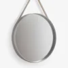 HAY Strap Circular Steel And Glass Mirror Grey -HAY Store Online unnamed file 342