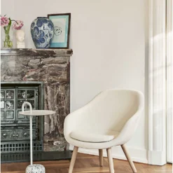 HAY Bowler Circular Steel Side Table 70.5cm Cream -HAY Store Online unnamed file 35