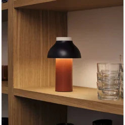 HAY PC Portable Plastic Lamp 22cm Red -HAY Store Online unnamed file 362