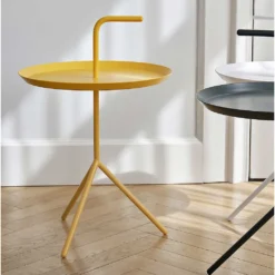 HAY DLM Powder-coated Steel Side Table 58cm X 38cm Yellow 6 HAY DLM Powder-coated Steel Side Table 58cm X 38cm Yellow -HAY Store Online unnamed file 367