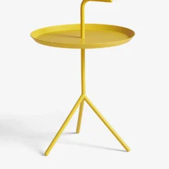 HAY DLM Powder-coated Steel Side Table 58cm X 38cm Yellow 7 HAY DLM Powder-coated Steel Side Table 58cm X 38cm Yellow -HAY Store Online unnamed file 368