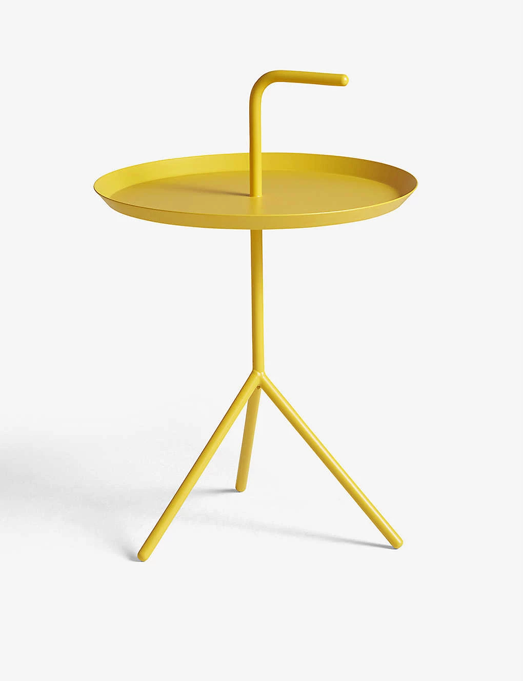 HAY DLM Powder-coated Steel Side Table 58cm X 38cm Yellow 5 HAY DLM Powder-coated Steel Side Table 58cm X 38cm Yellow - Image 3