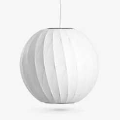 HAY Nelson Ball Bubble Pendant Lamp Shade 32.5cm White