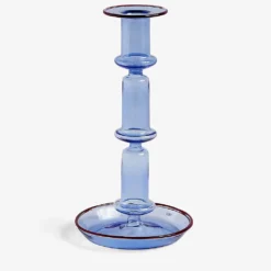 HAY Flare Tall Borosilicate Glass Candleholder 21cm X 11cm
