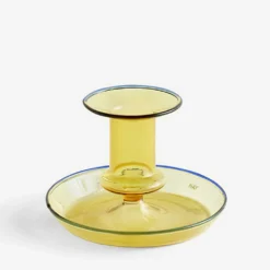 HAY Flare Glass Candle Holder 11cm