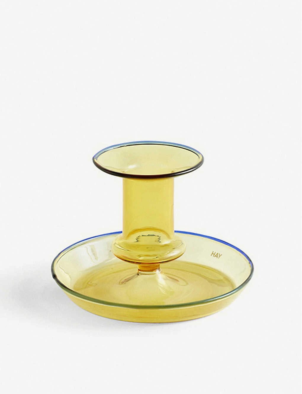 HAY Flare Glass Candle Holder 11cm 3 HAY Flare Glass Candle Holder 11cm