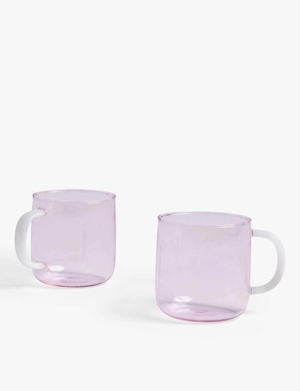 HAY Borosilicate Glass Mug Set Of Two 3 HAY Borosilicate Glass Mug Set Of Two