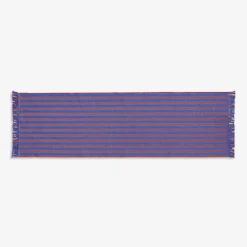HAY Stripes And Stripes Fringed Cotton Rug 60cm X 200cm