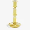 HAY Flare Tall Borosilicate Glass Candleholder 21cm