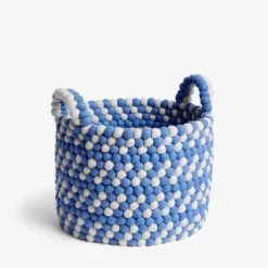 HAY Beaded Wool Basket 40cm