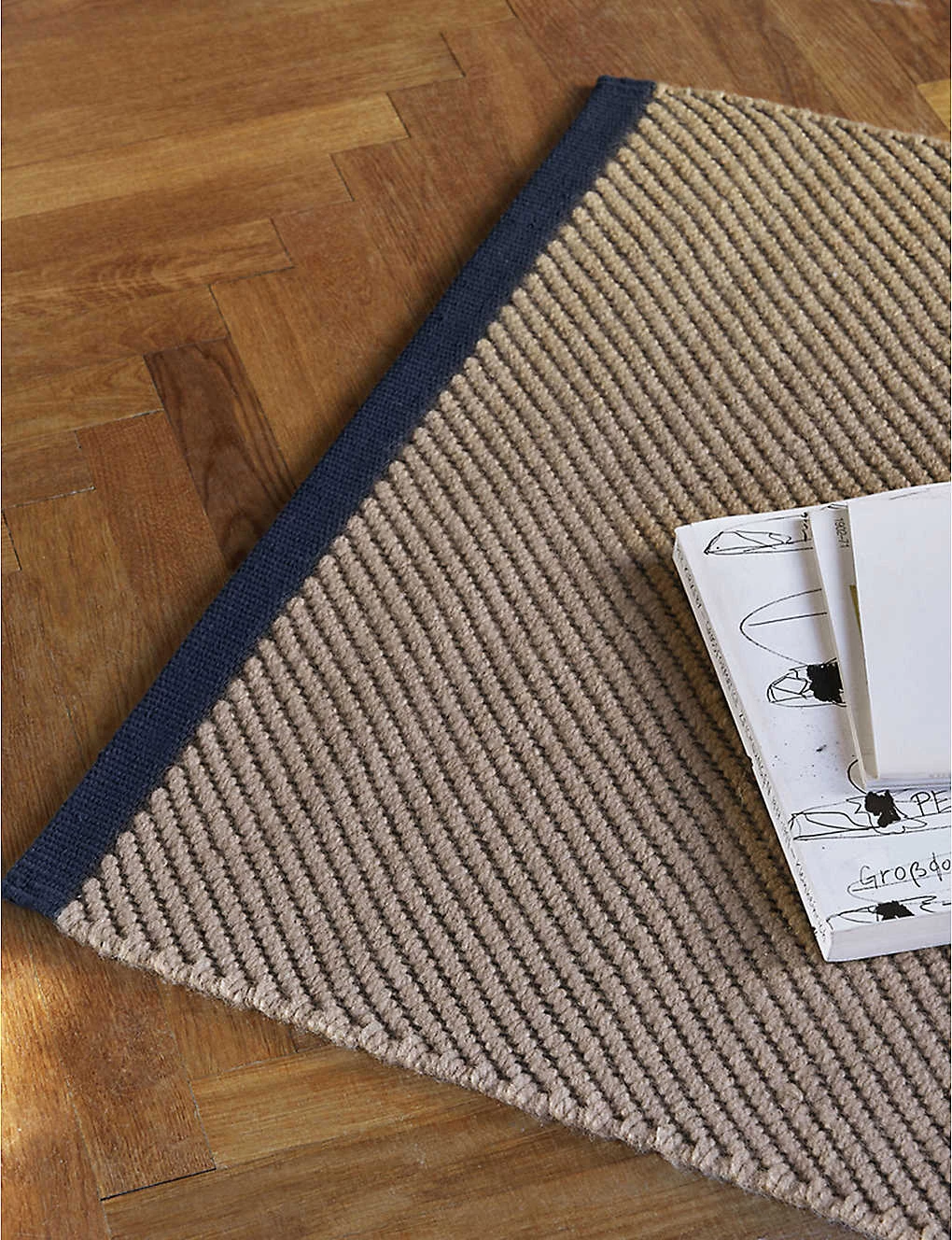 HAY Bias Non-slip Cotton Rug 80x200cm 5 HAY Bias Non-slip Cotton Rug 80x200cm - Image 3