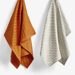 HAY Diamond Marker No. 2 Cotton Tea Towels Set Of Two