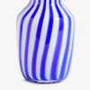 HAY Juice High Striped Glass Vase 28cm