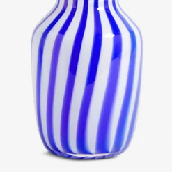 HAY Juice High Striped Glass Vase 28cm